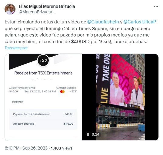 Pantallas Times Square