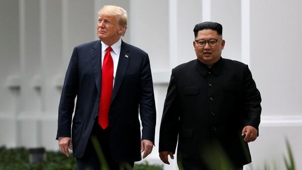 Trump y Kim acordaron la repatriación de los restos durante su cumbre en Singapur (Reuters)