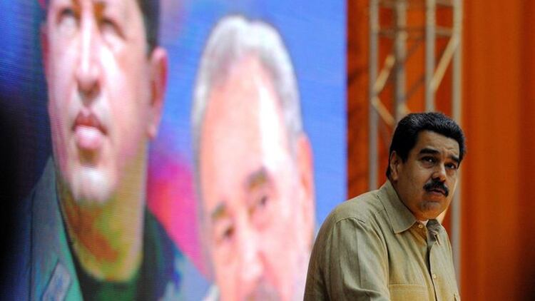 El público preguntó mucho por la situación actual en Venezuela. (AFP)
