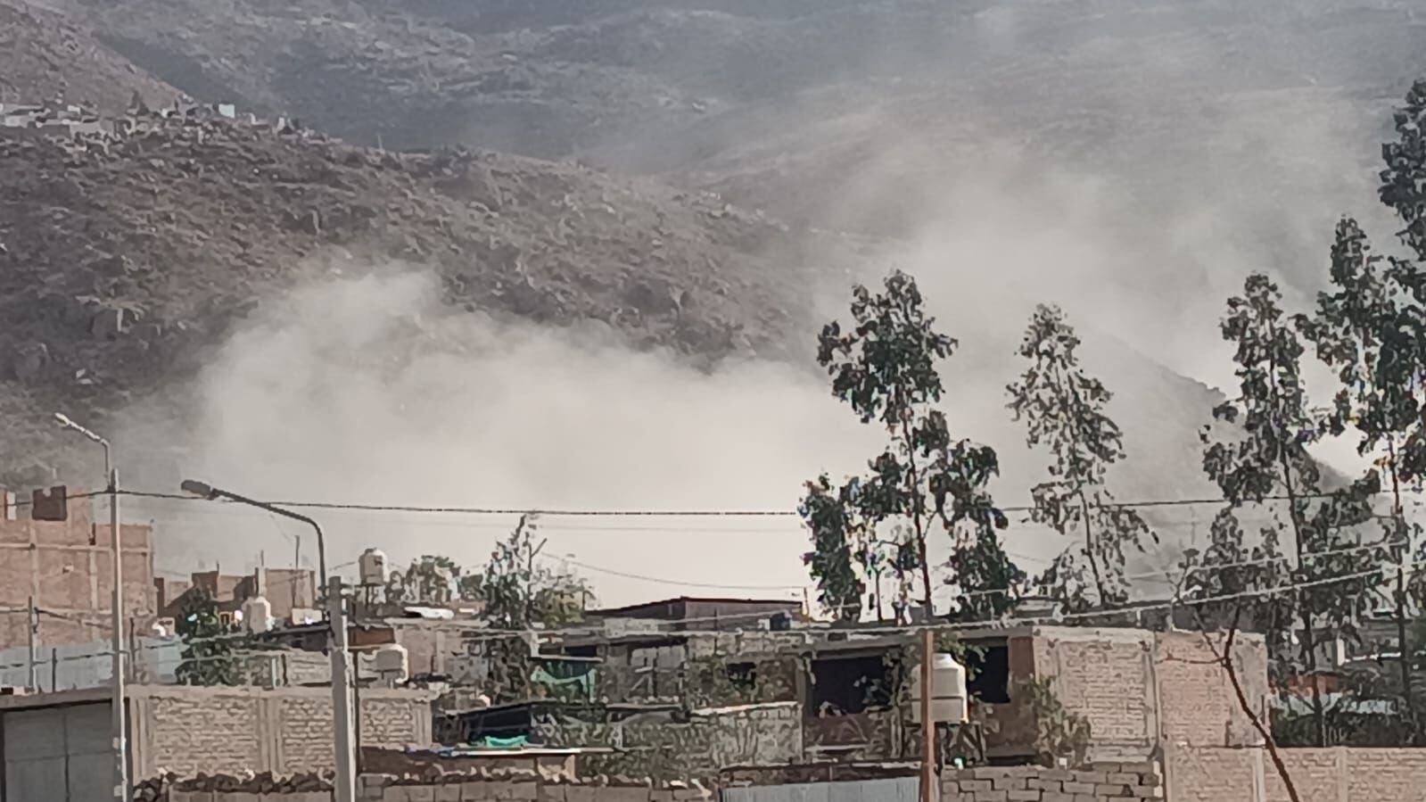 Derrumbes en Arequipa- crédito Enfoque Arequipa