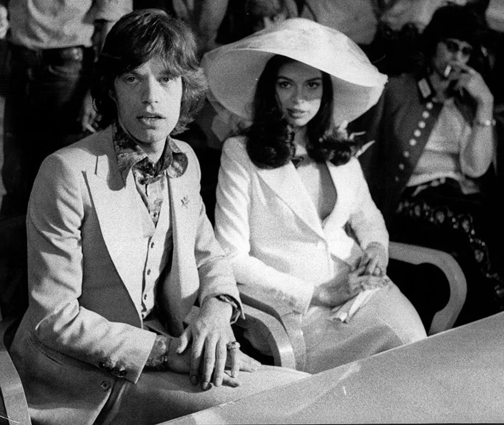 Mick Jagger y Bianca