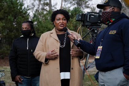 Stacey Abrams. Foto: REUTERS/Elijah Nouvelage