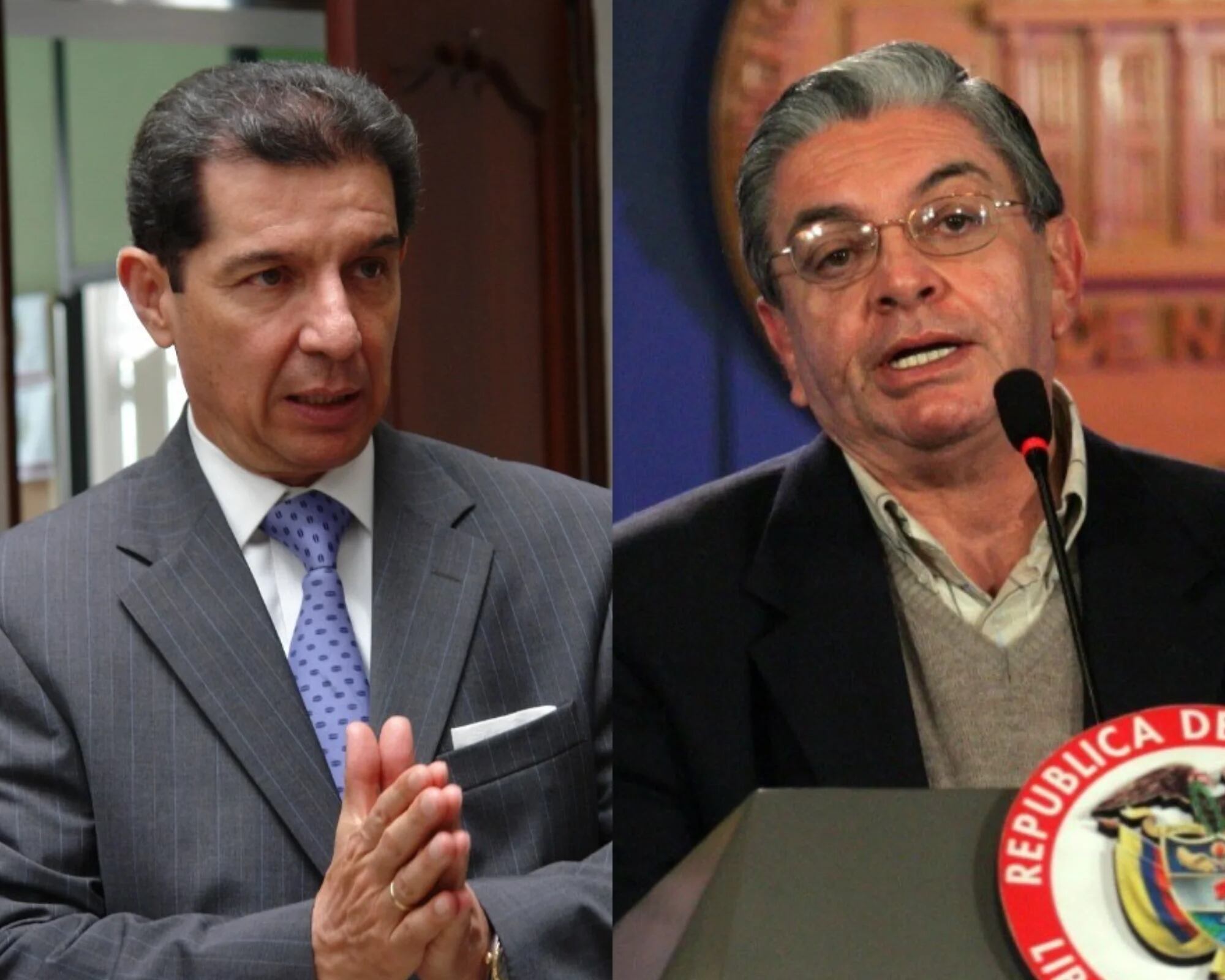José Félix Lafaurie, presidente de Fedegán, y Fabio Valencia Cossio, exministro de Justicia - crédito Fedegán