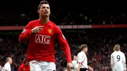 Cristiano Ronaldo dejó su marca en el Manchester United (REUTERS)