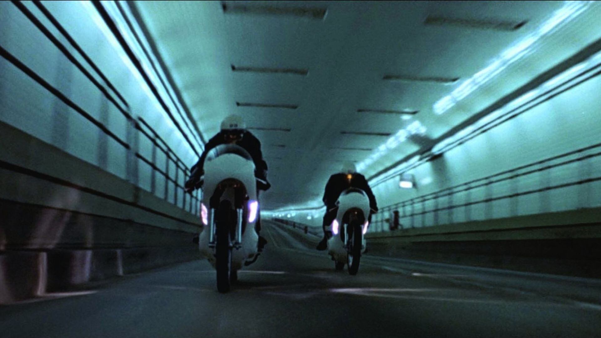 Escena de la película THX 1138