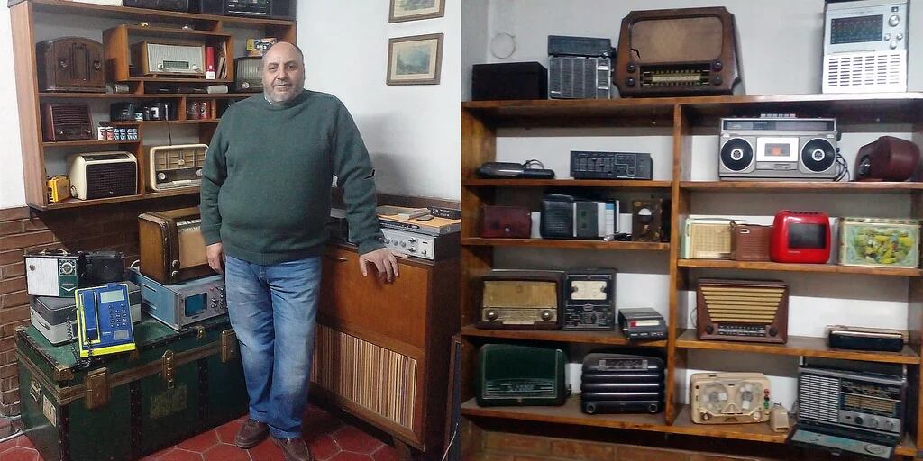 El coleccionista de radios antiguas