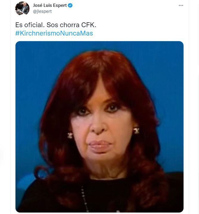 José Luis Espert opinó sobre la condena a Cristina Kirchner