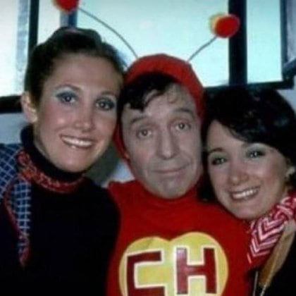 Florinda Meza, Roberto Gómez Bolaños y Maria Antonieta (Foto: Instagram @florindamezach1)