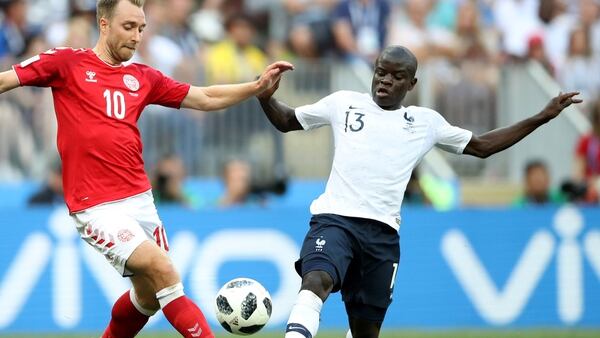 Dinamarca se aferró al empate ante Francia para evitar ser primero del Grupo C (Reuters)
