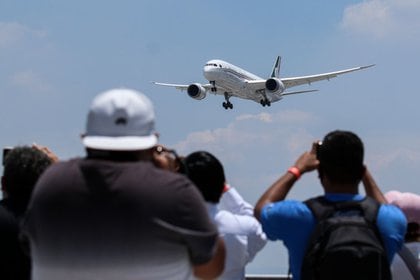 El avión presidencial permaneció fuera del país durante un año y medio sin que se concretara su venta (FOTO: GALO CAÑAS /CUARTOSCURO.COM)