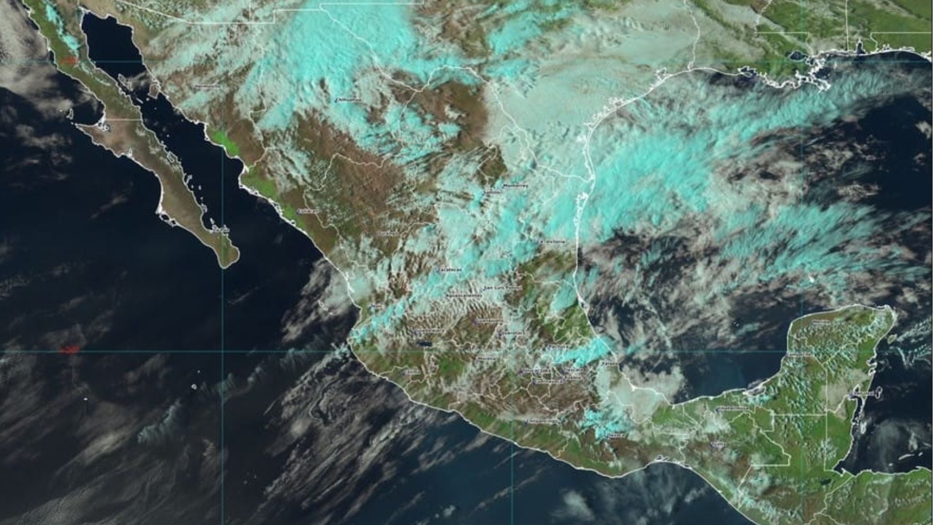 Mapa del clima en México para el jueves 21 de marzo