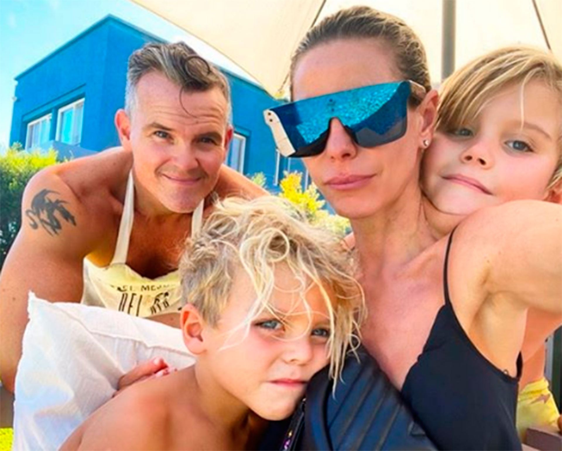 Jimena Cyrulnik y su ex pasan la cuarentena juntos por el bien de sus hijos (Instagram) 