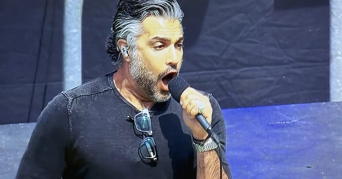 Jaime Camil sang the American Anthem in NASCAR and was criticized