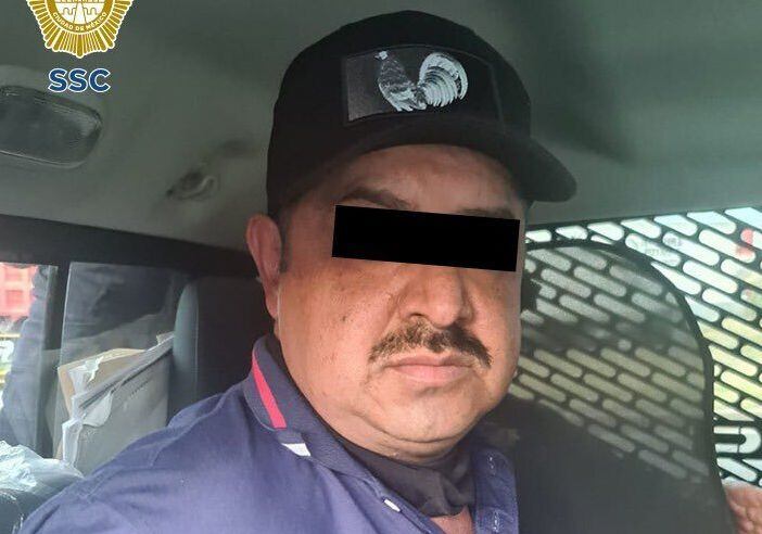 Detenido narco Foto: SSC-CDMX