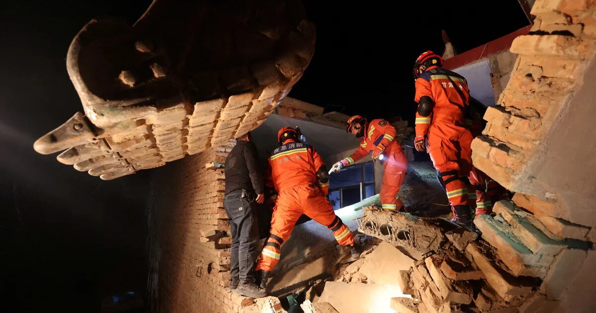 116 people have died in the earthquake in northwest China