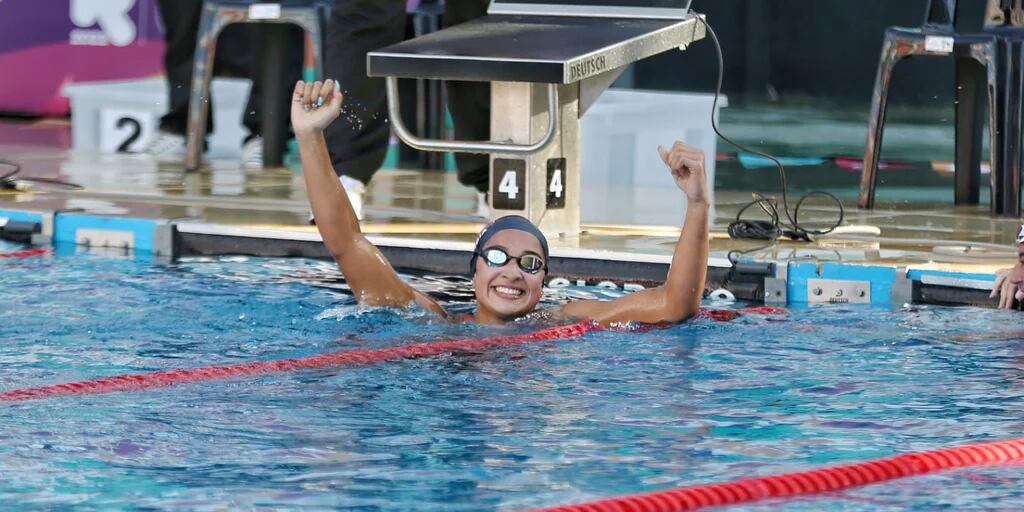 La natación le da la primera medalla de oro a Colombia en los Juegos Sudamericanos Juveniles de Rosario 2022