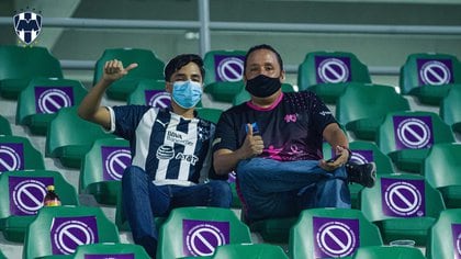 Al partido entre Mazatalin y Monterrey asistieron 6.019 personas (Foto: Twitter @ Riados)