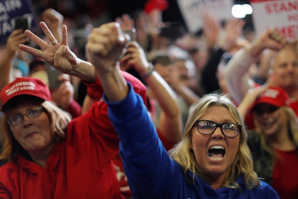 Simpatizantes de Trump en Cape Girardeau, Missouri (REUTERS/Carlos Barria)