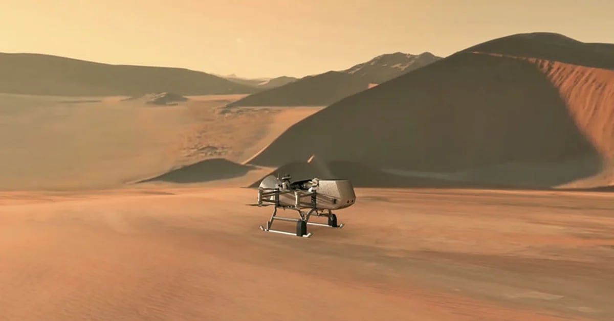Wo die Super Drone der NASA landen wird und wie sie über Titan, den größten Saturnmond, fliegen wird