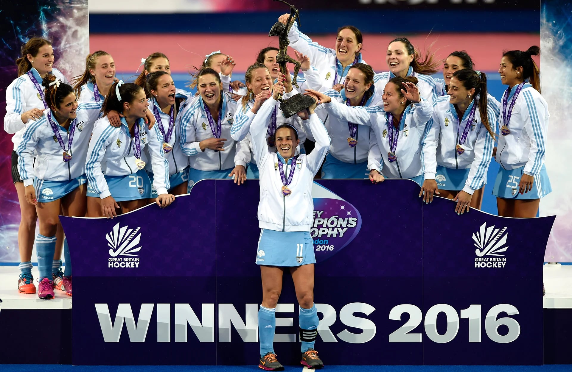 Las Leonas se convirtieron en las máximas ganadoras históricas del Champions Trophy (Reuters)