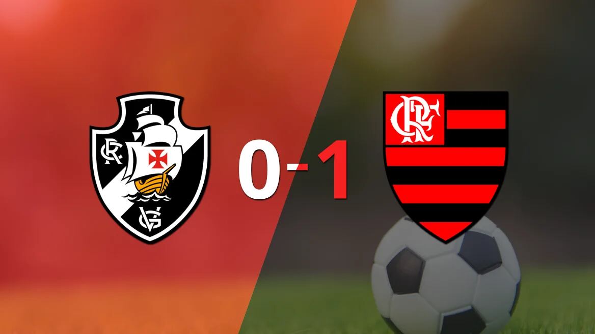 Flamengo didn't have anything left over, but he beat Vasco da Gama at home 1-0