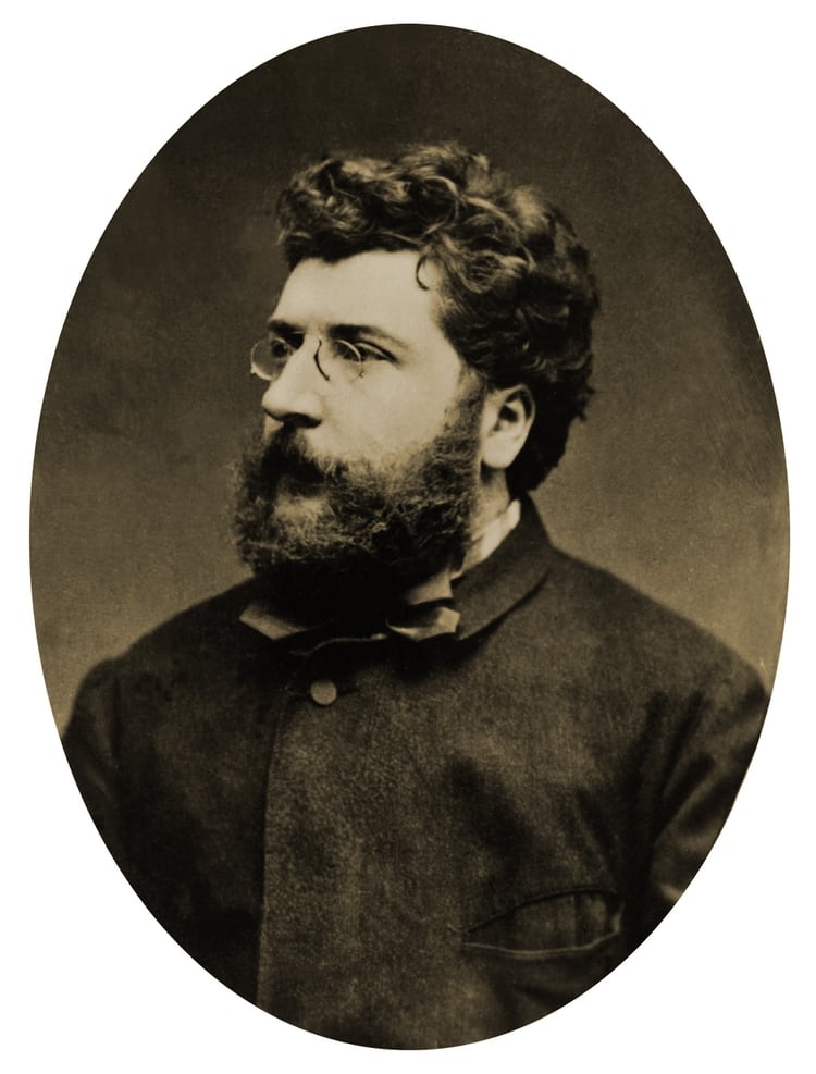 Georges Bizet, compositor francés, falleció a los 36 años de un aneurisma (Shutterstock)
