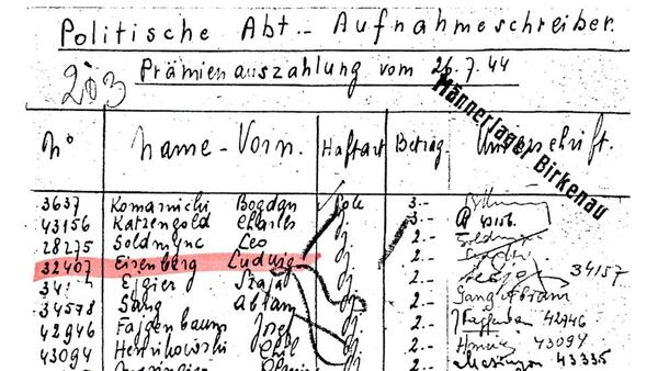 La investigación de Morris halló los documentos que confirmaron la presencia del Sokolov en el campo de concentración
