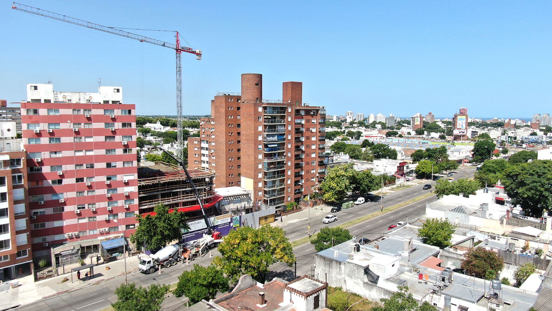 Los proyectos de vivienda promovida, para segmentos sociales medios y medios-bajos, dieron impulso a la construcción en Montevideo