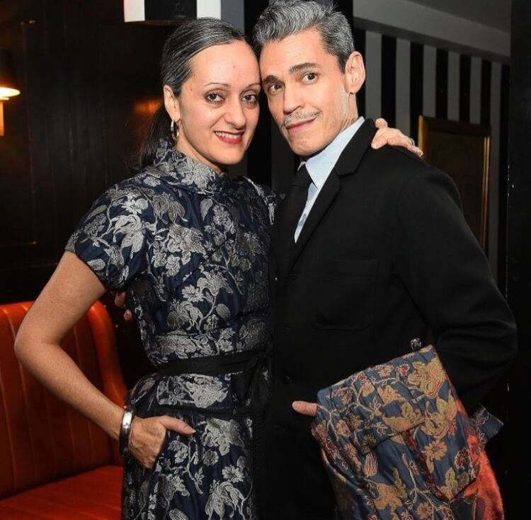 Siempre apoyándola estaba su esposo, Rubén Toledo, con quien estuvo casada más de 30 años (Foto: Instagram)