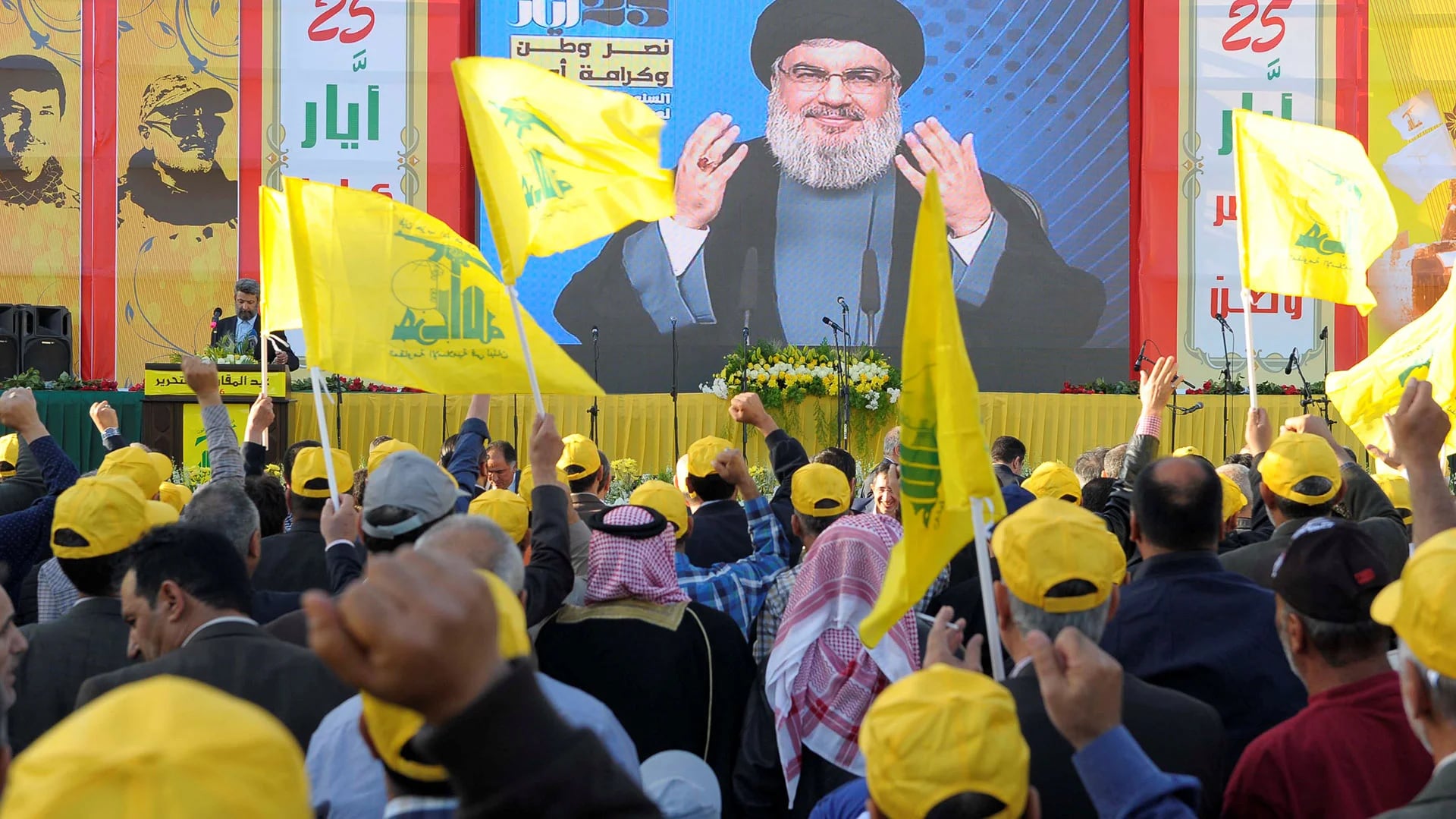 Terroristas de Hezbollah (Reuters)