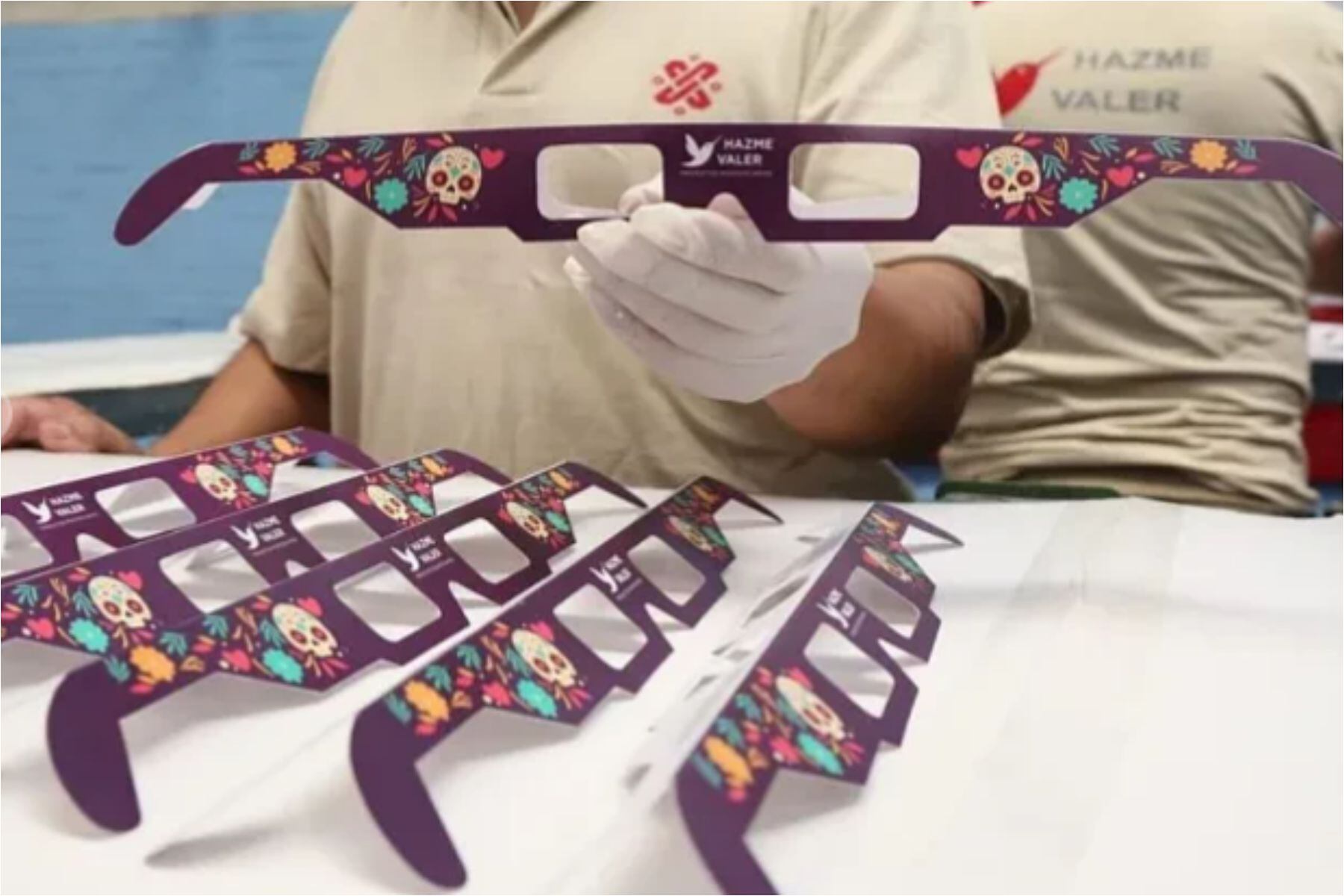 Los lentes tendrán un costo de 100 pesos mexicanos (SSC)