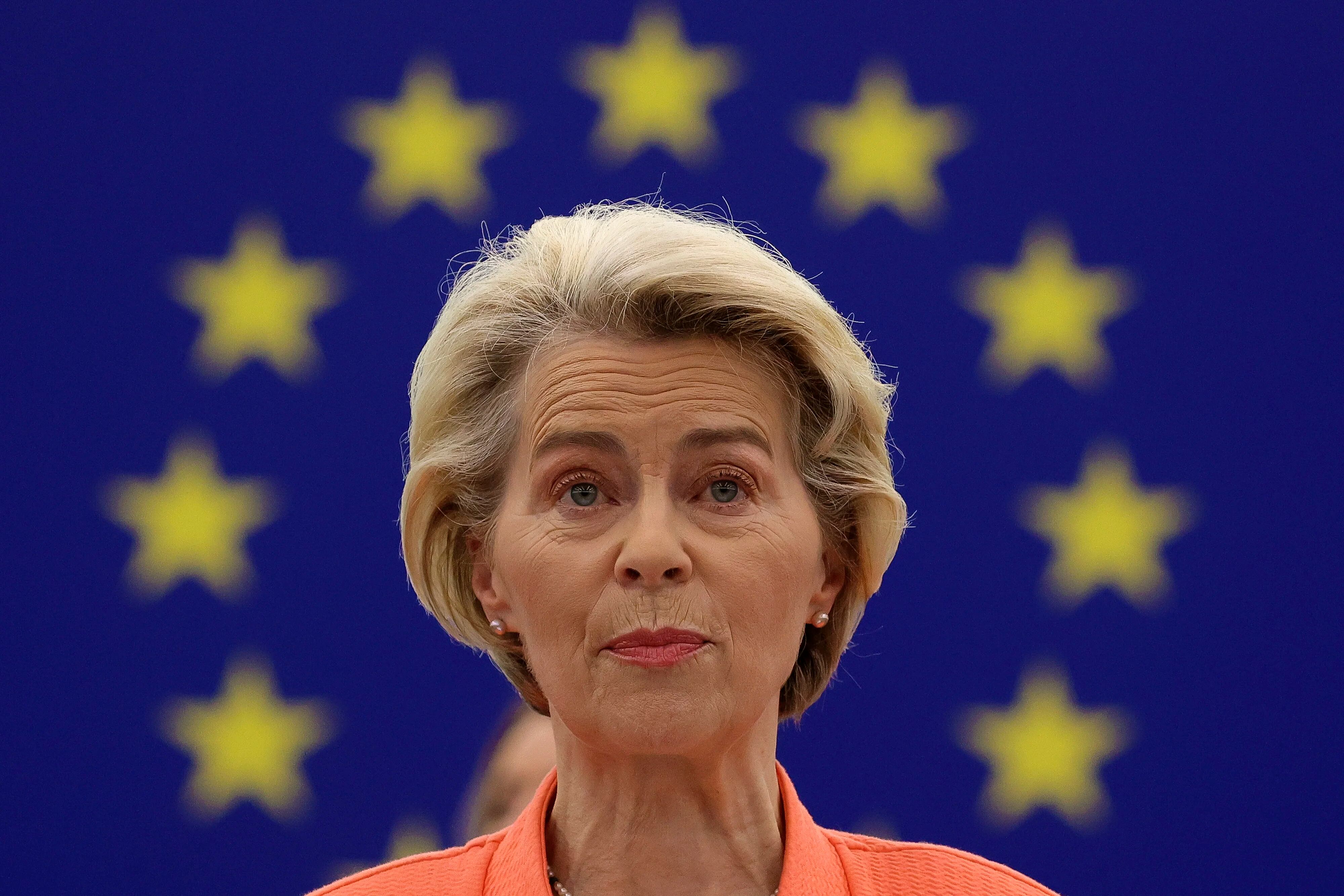 Foto de archivo de la presidenta de la Comisión Europea, Ursula von der Leyen. EFE/EPA/JULIEN WARNAND
