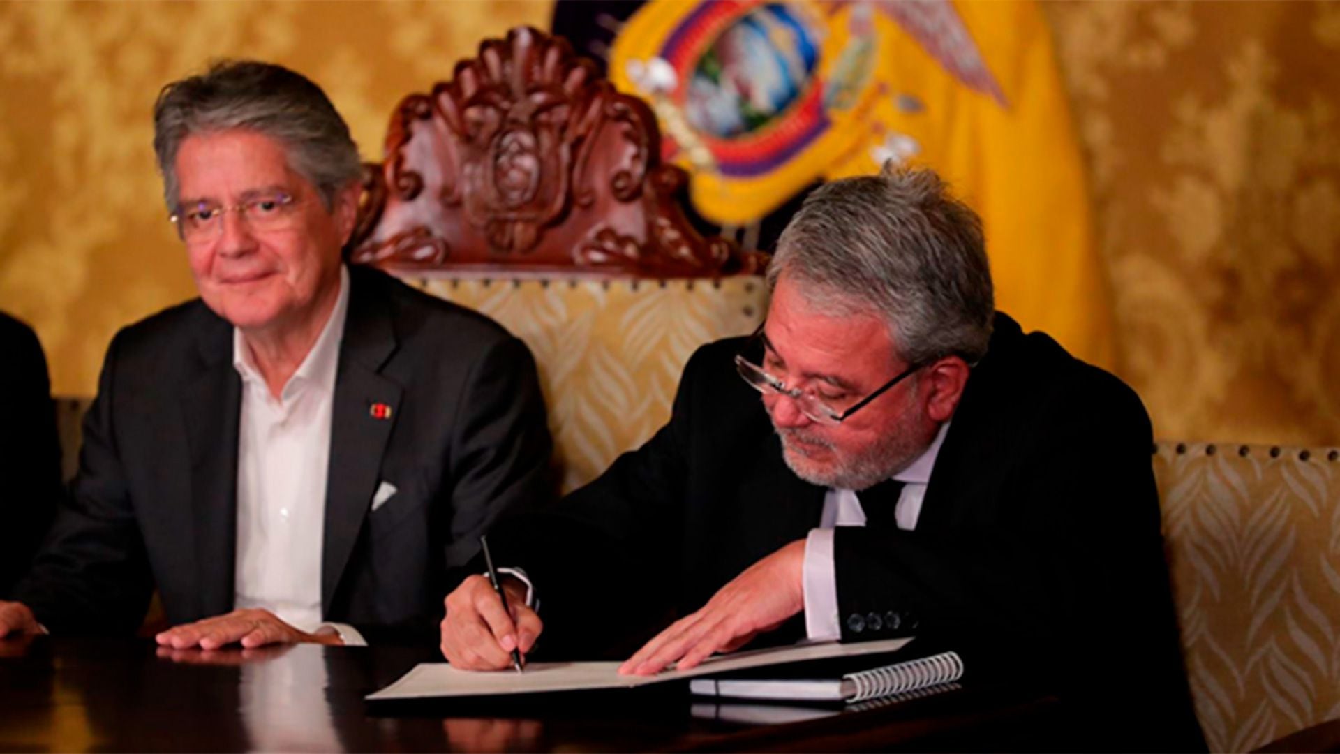 Luis Verdesoto fue secretario anticorrupción del gobierno de Guillermo Lasso luego de renunciar a su cargo como consejero del CNE. 