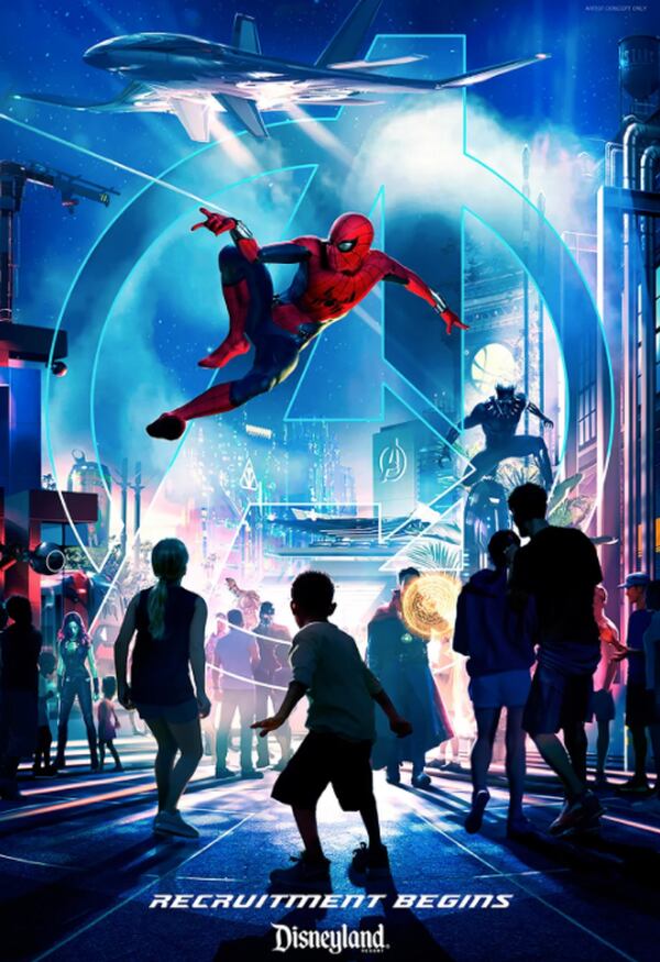 Disneyland California Adventure creará un espacio dedicado completamente al universo de los superhéroes de Marvel (Foto: Disney)