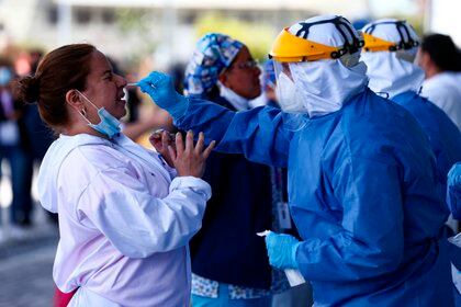 Ecuador registra más de 200.000 casos de coronavirus (EFE/José Jácome)
