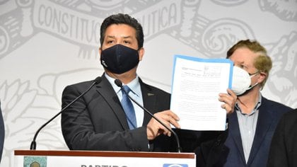 Francisco García Cabeza de Vaca presentó una queja en la Cámara de Diputados por no respetar el debido proceso de su desafuero solicitado por la FGR (Foto: Cortesía / PAN)