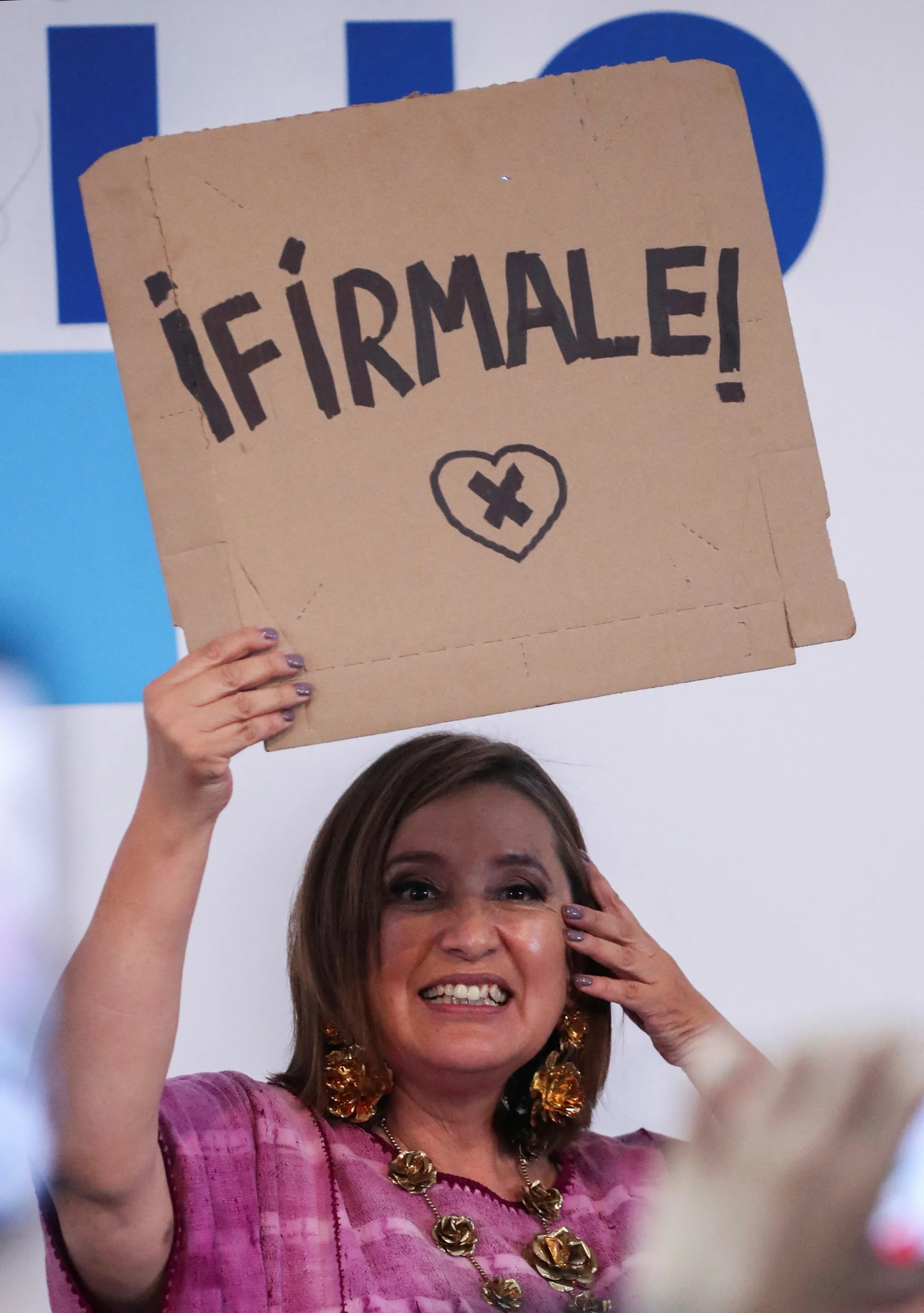  Xóchitl Gálvez se registró como aspirante a la candidatura. REUTERS/Henry Romero