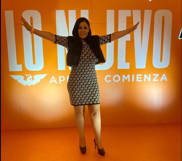 Luisa Alpízar Castellanos, candidata de Movimiento Ciudadano, tiene poca preferencia en el electorado. (@LuisaAlpizarC).