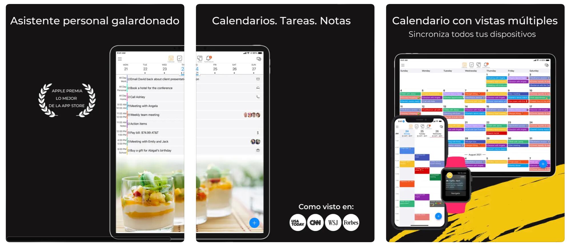 Aplicaciones de calendarios. (foto: App Store)