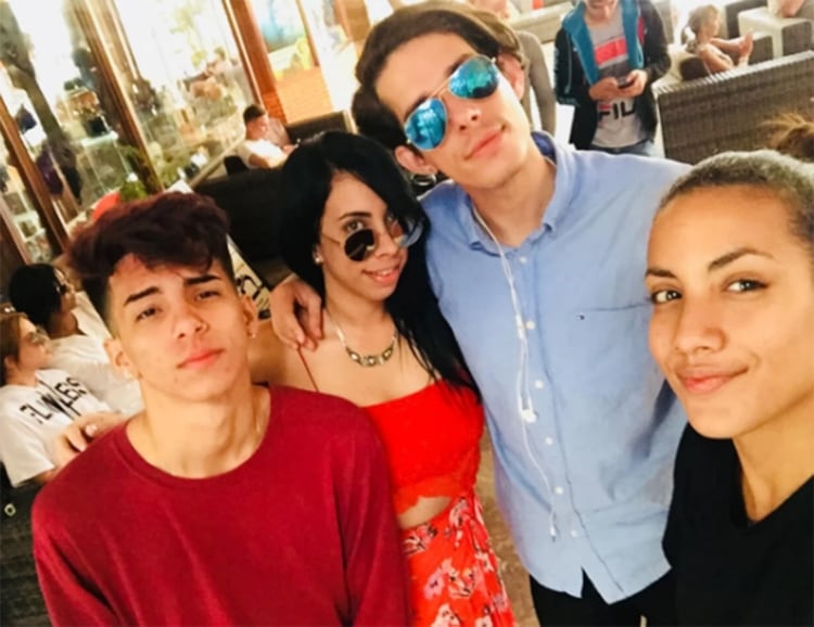 Manuel Alejandro Marrero Medina viaja por toda la isla y por los Estados Unidos visitando amigos y familiares (Manuel Marrero / Instagram)