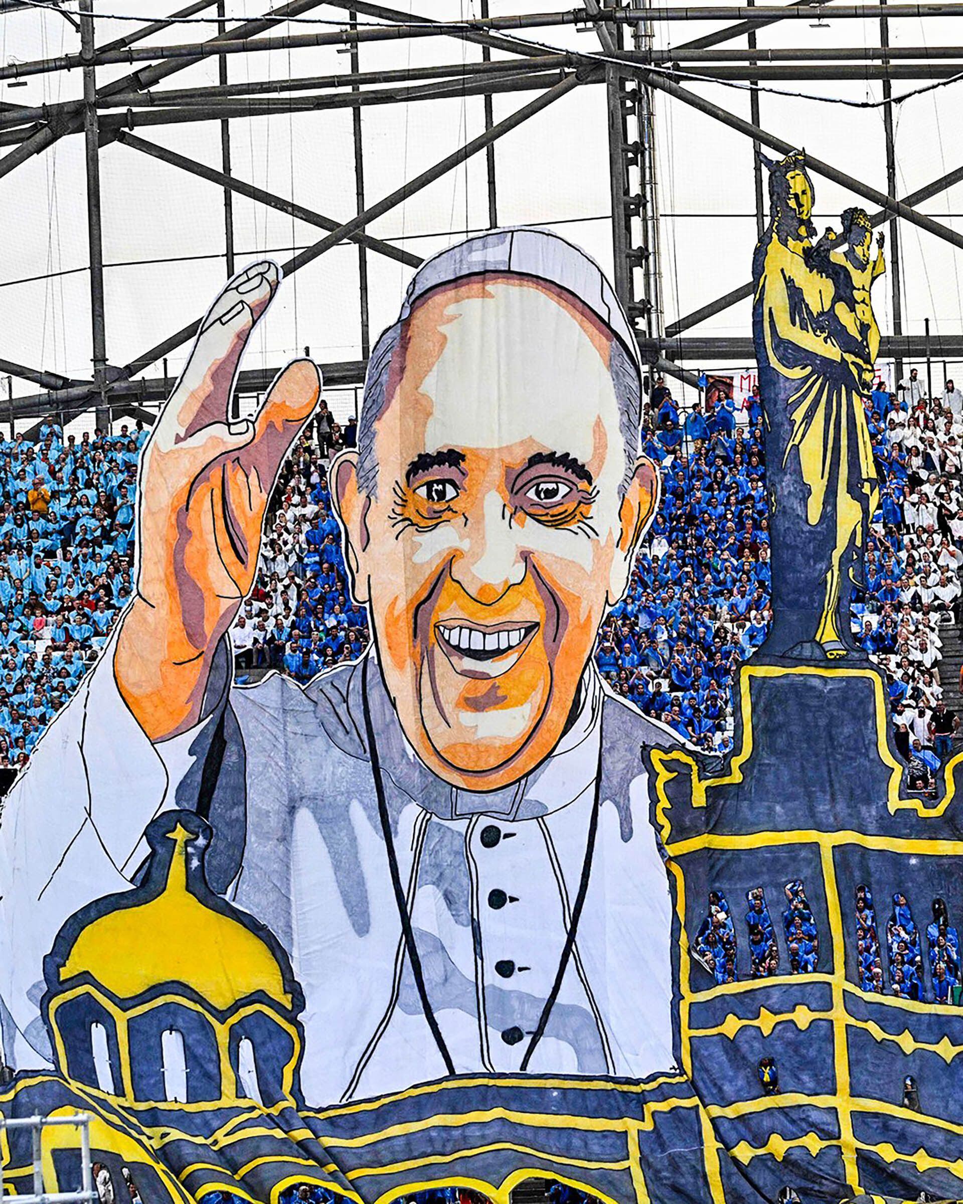 El Papa tuvo un cálido recibimiento