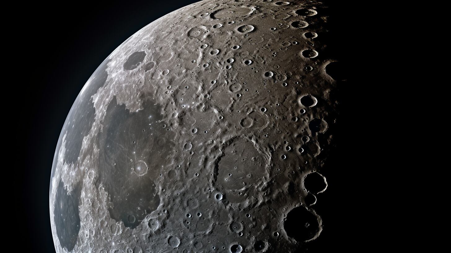 Los materiales que se hallan en la Luna podrían servir para construir caminos y habitáculos (Imagen Ilustrativa Infobae)