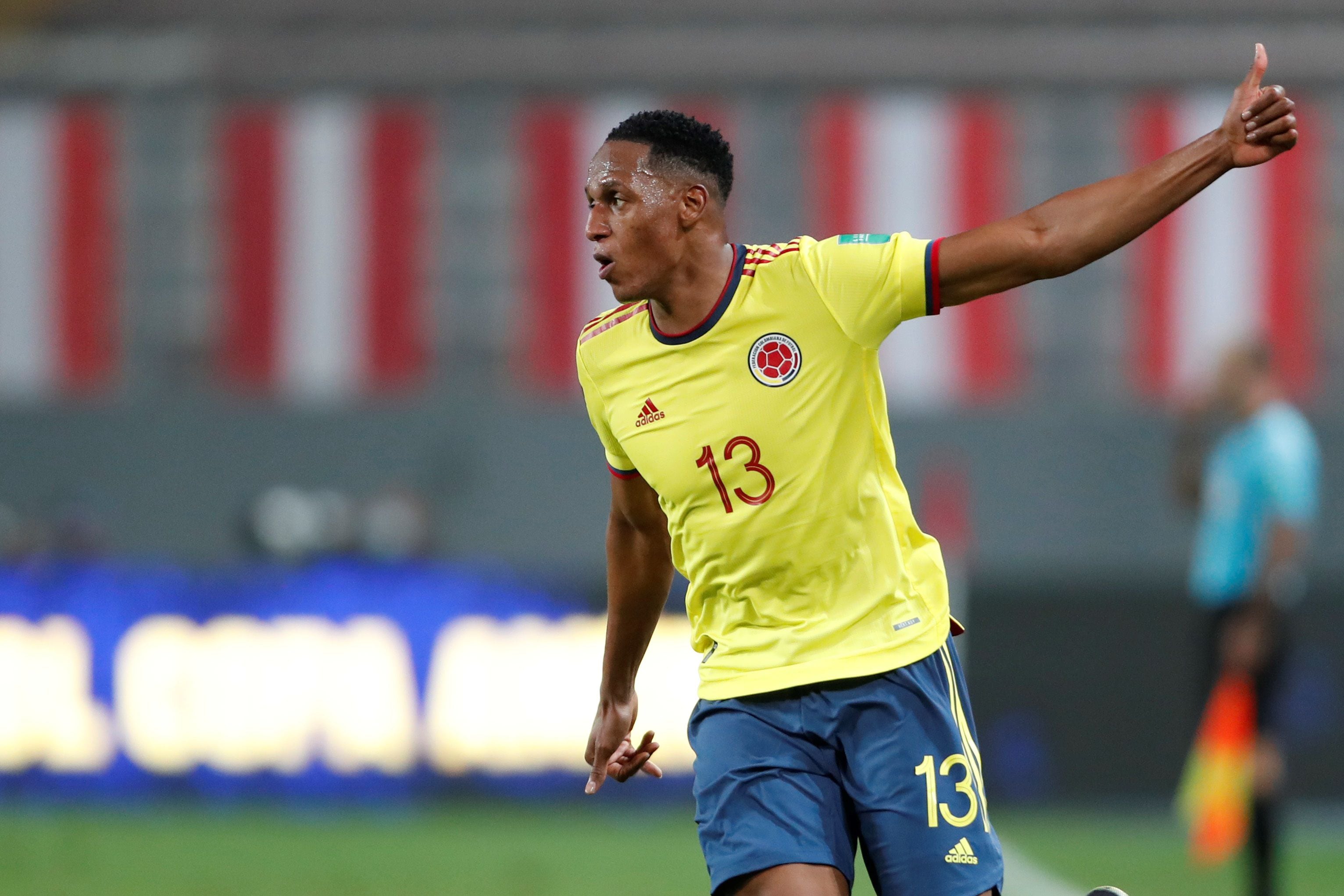 Yerry Mina emigraría al fútbol brasileño la próxima temporada - crédito Paolo Aguilar/EFE