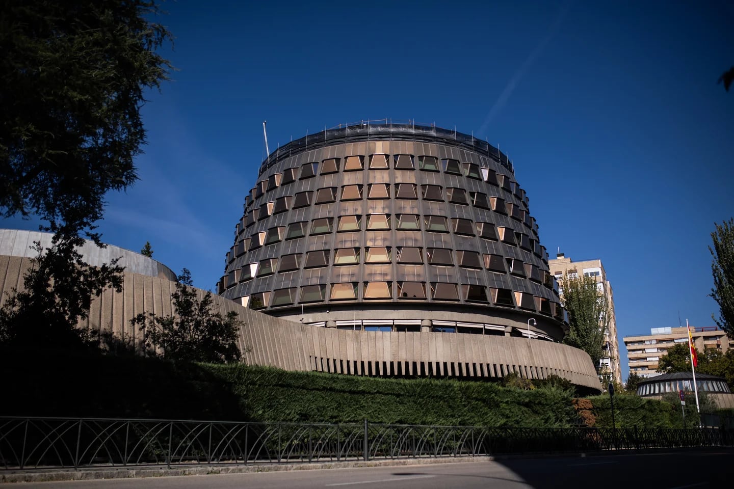 Fachada del Tribunal Constitucional,en Madrid (Foto: Europa Press)
