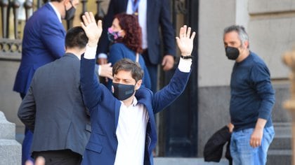 El gobernador bonaerense Axel Kicillof (Maximiliano Luna)