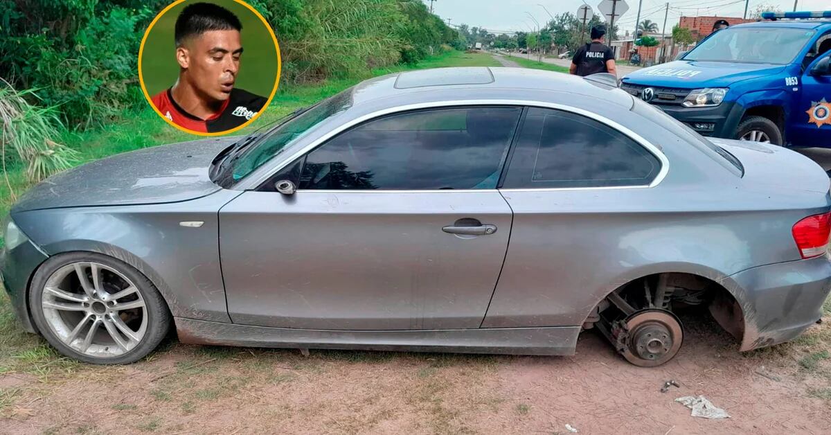 Alerte Brian Fernández: Ils ont trouvé une voiture haut de gamme abandonnée à Santa Fe qui aurait pu être utilisée par le footballeur Colón