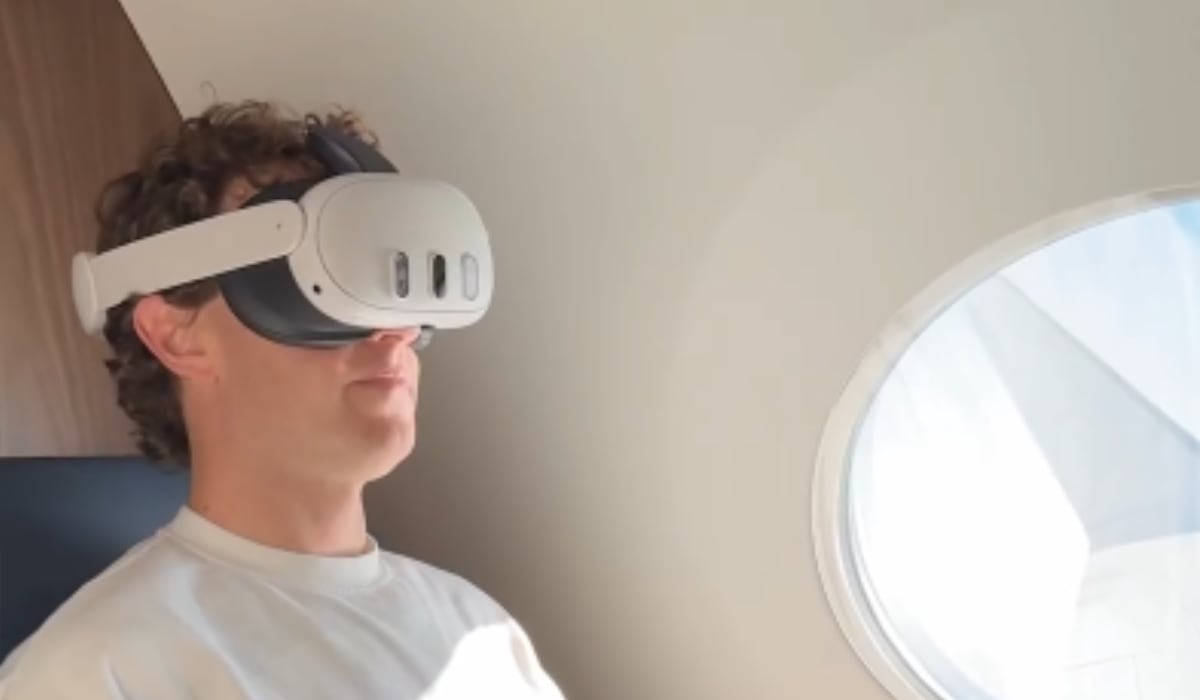 El dispositivo de realidad virtual le permitirá a los usuarios adaptarse a los viajes y disfrutar de contenido. (Mark Zuckerberg)