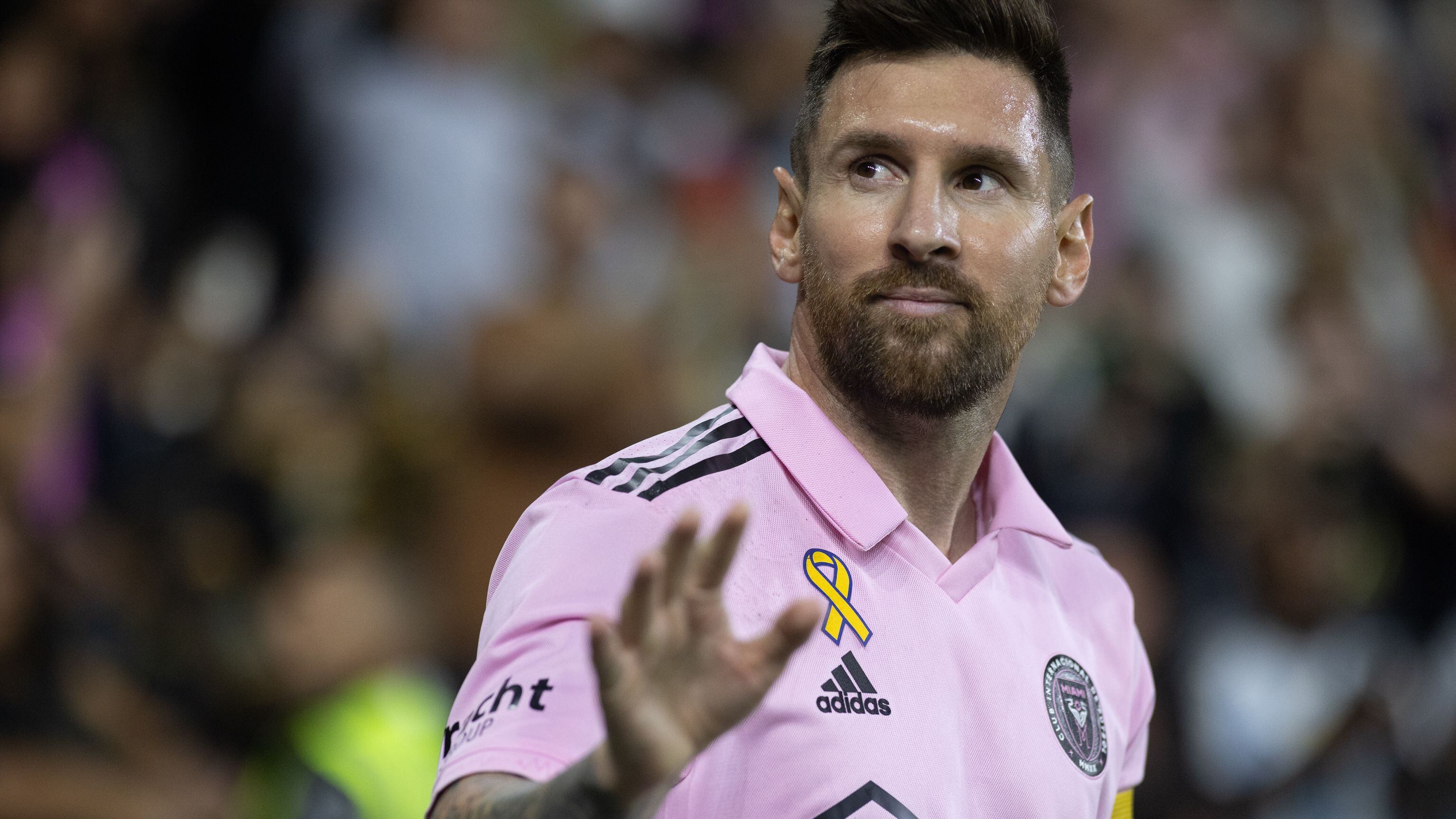 Lionel Messi fue desafectado para el encuentro entre Inter Miami y FC Montreal por la MLS (EFE/Phillip Kim)