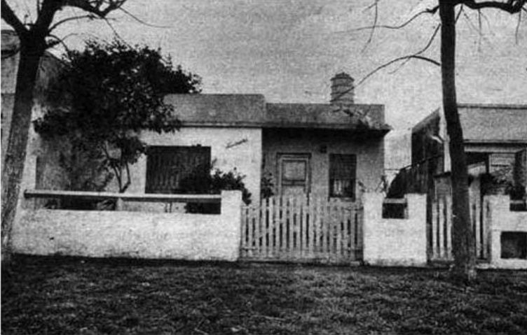 La casa en Florida donde estaba reunido el grupo de hombres que fue fusilado (Wikipedia)