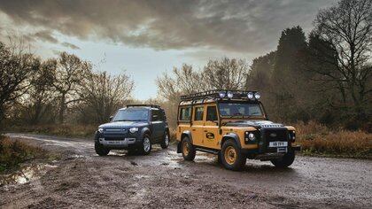 Todas las generaciones del Defender mantienen un estilo único (Land Rover)